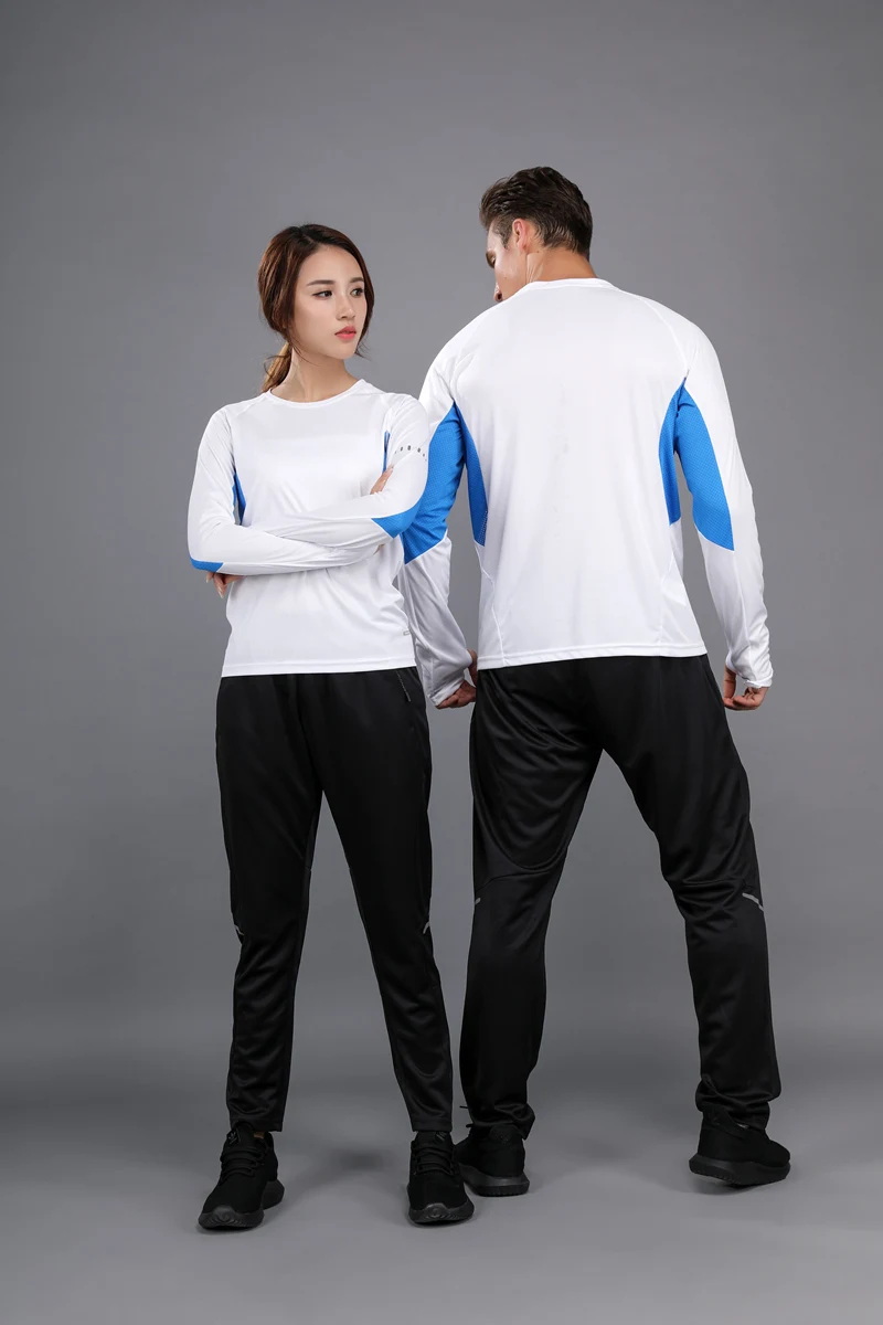 

Men Women Long Sleeve Shirts Rashgard Bodybuilding Breathable Sport Shirt Running T-shirt Fitness Dry Fit Gym exercise T Shirt
