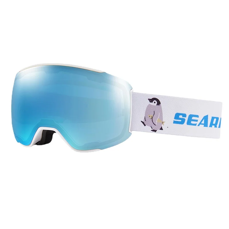 Ski goggles large cylindrical double fog-proof single and double board ski goggles for men and women