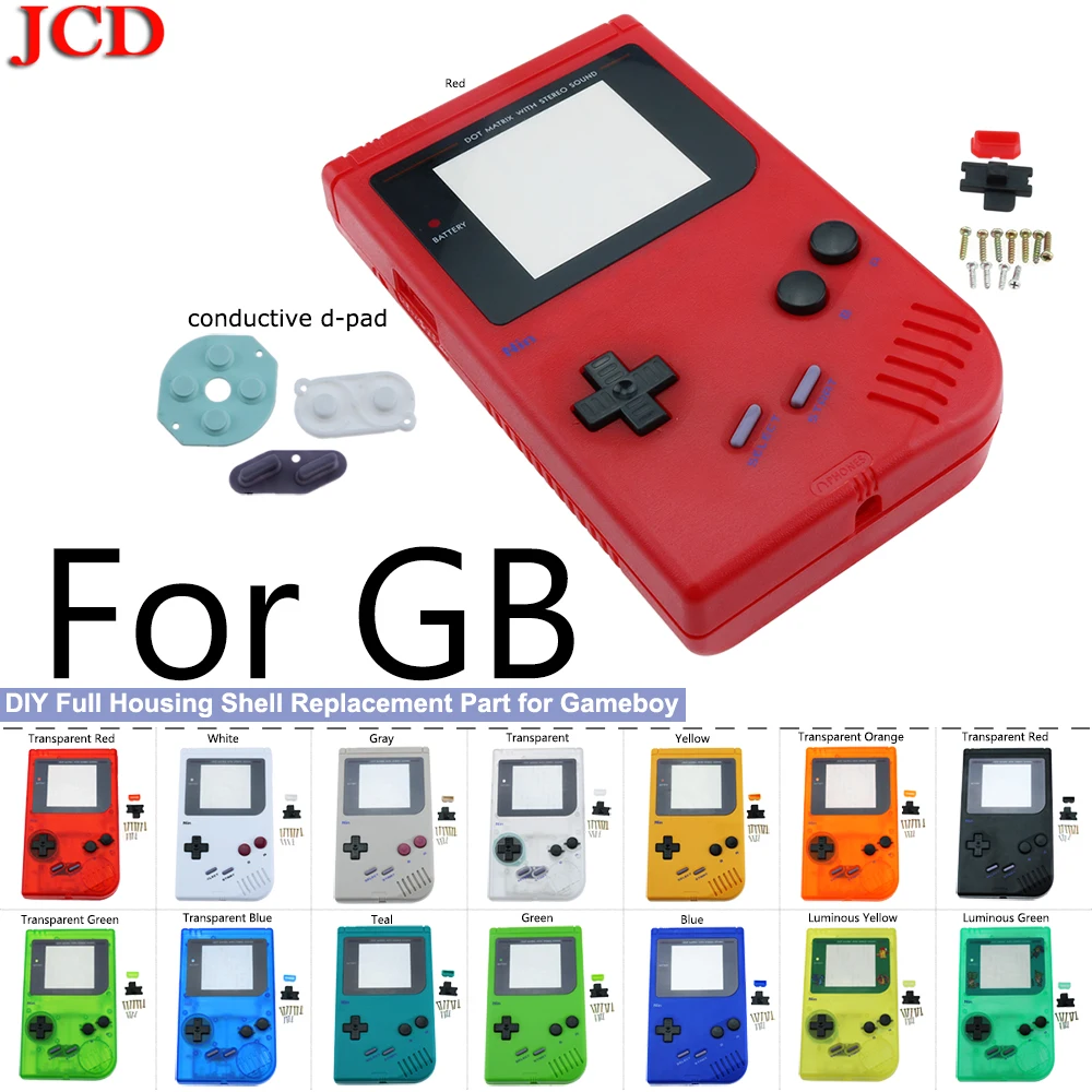 JCD оптовая продажа красный желтый черный белый серый OEM новый полный корпус чехол