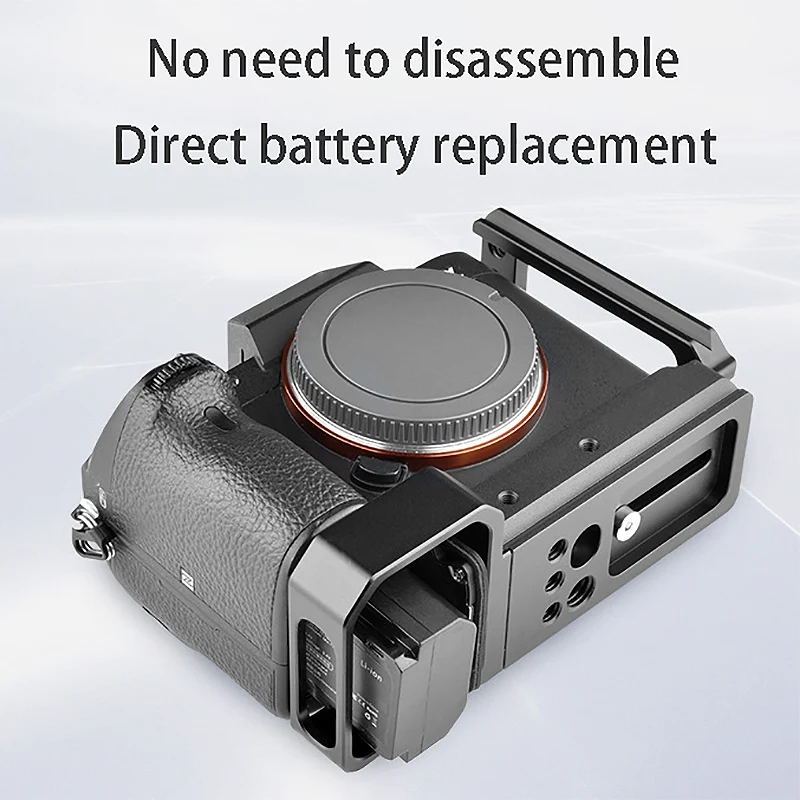Г-образный Quick-подходящая пластина подходит для Sony A7 A9 серии Камера | Электроника