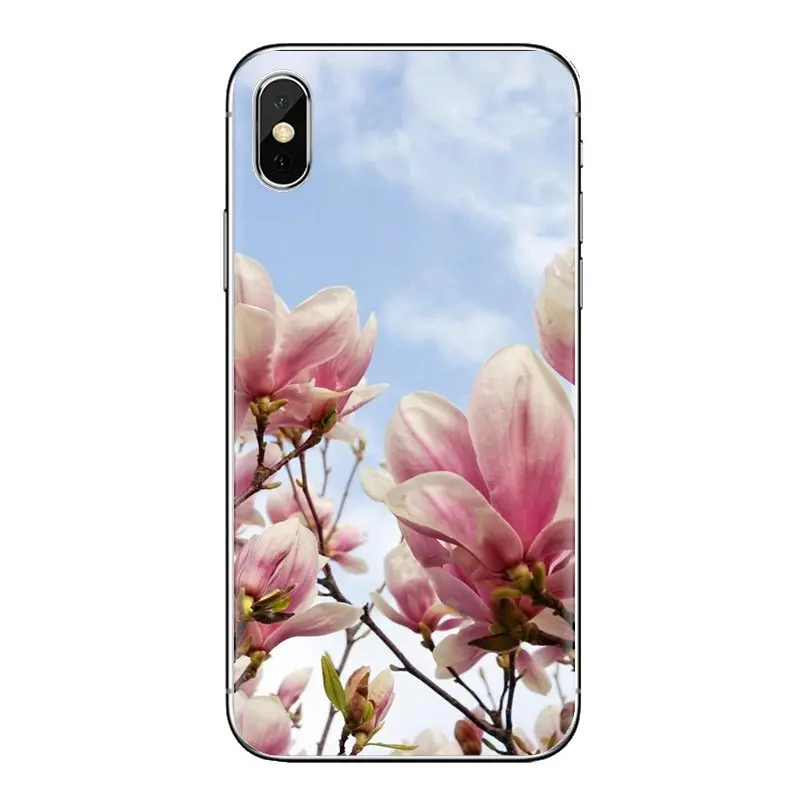 For Xiaomi Redmi 4 3 3S Pro Mi3 Mi4 Mi4i Mi4C Mi5 Mi5S Mi Max Note 2 sweet magnolia flower Soft Transparent Shell Covers |