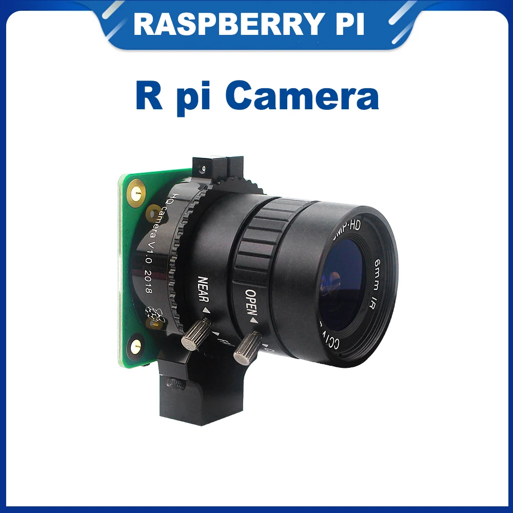 Câmera de Alta Sensor de Foco Ajustável para C-e Lente para 4b Itinit Raspberry Qualidade 12.3 mp Imx477 Traseiro Cs-mount 16mm R27 pi 4