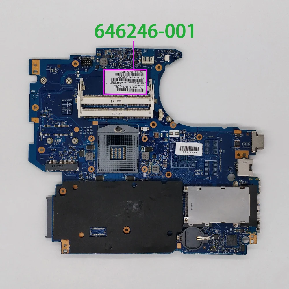 646246-001 6050A2465501-MB-A02 for HP ProBook 4530S 4730S Series Laptop Notebook Motherboard Mainboard Tested