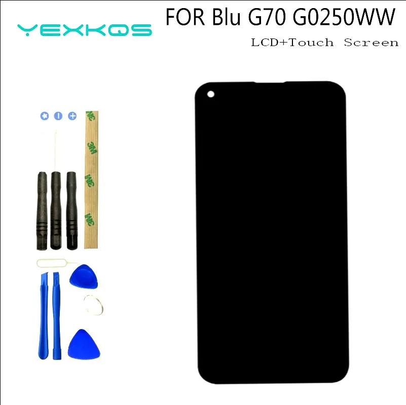 Pantalla LCD y digitalizador t&aacute;ctil para g70 G0250WW, repuesto 100% Original, novedad-0