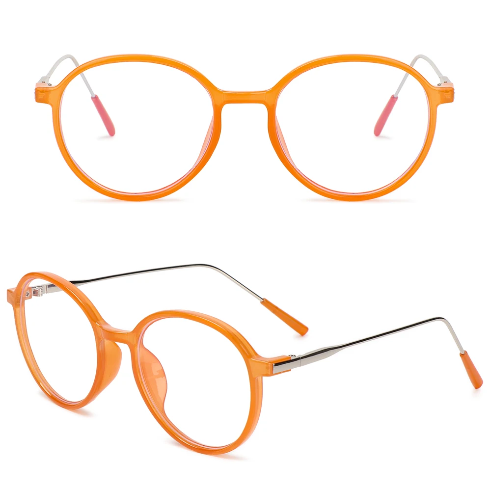 

1Pc Polygon Metal Glasses Women Men Anti Blue Light Round Eyewear Blocking Glasses Optical Spectacle Eyeglasses 2021New