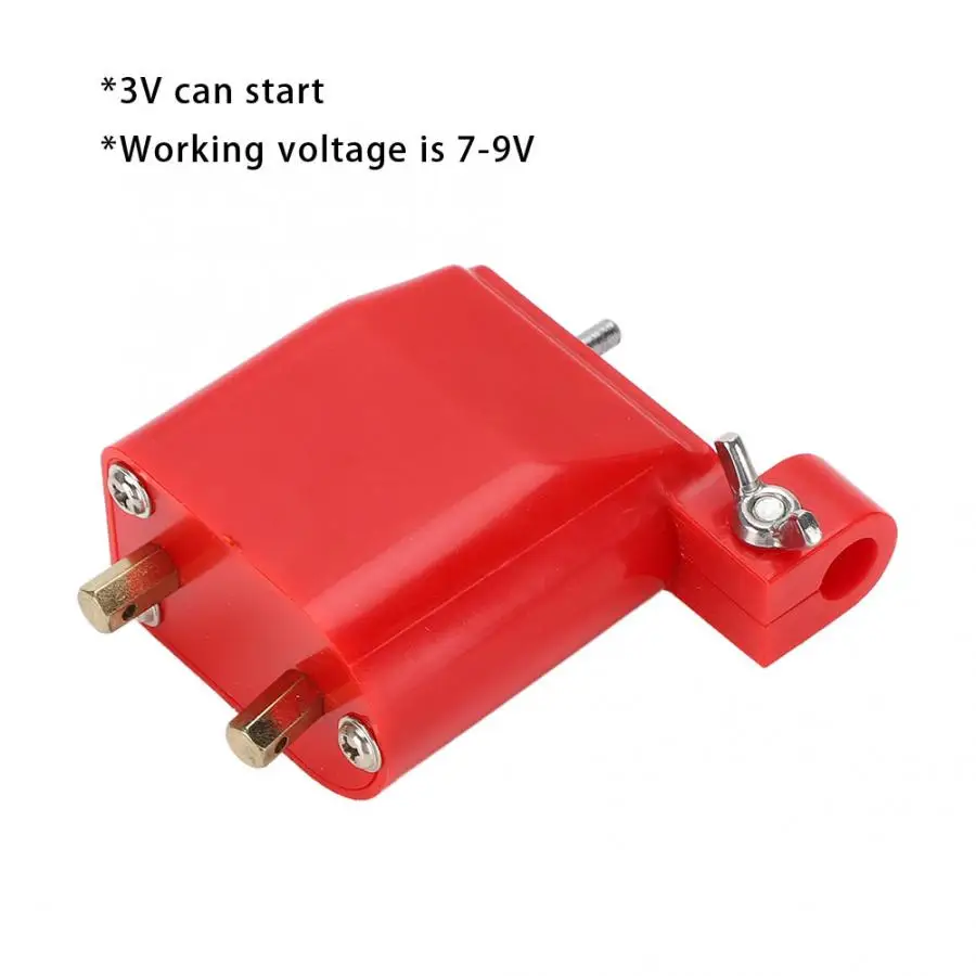 3 цвета малошумная легкая роторная тату-машина подводка и затеняющее устройство