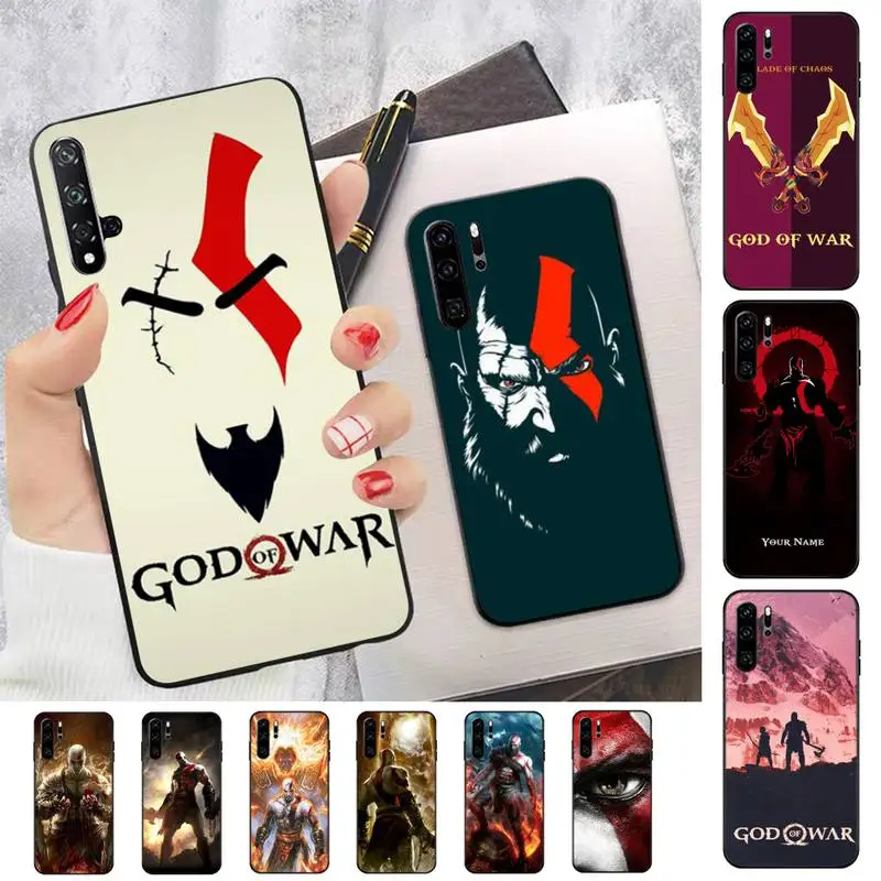 

FHNBLJ GOD OF WAR Phone Case for Huawei P30 40 20 10 8 9 lite pro plus Psmart2019