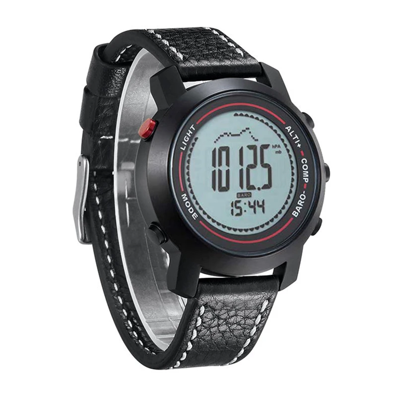 

SPOVAN Sport Watch Men Waterproof LED Compass Altimeter Barometer Alarm Chronograph Digital Wristwatch Clock Relogio Masculino