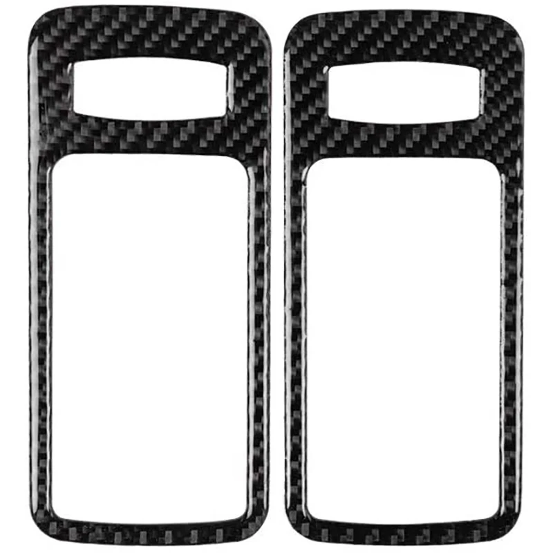 Наклейка на дверную ручку автомобиля из углеродного волокна для Ford Mustang 2009