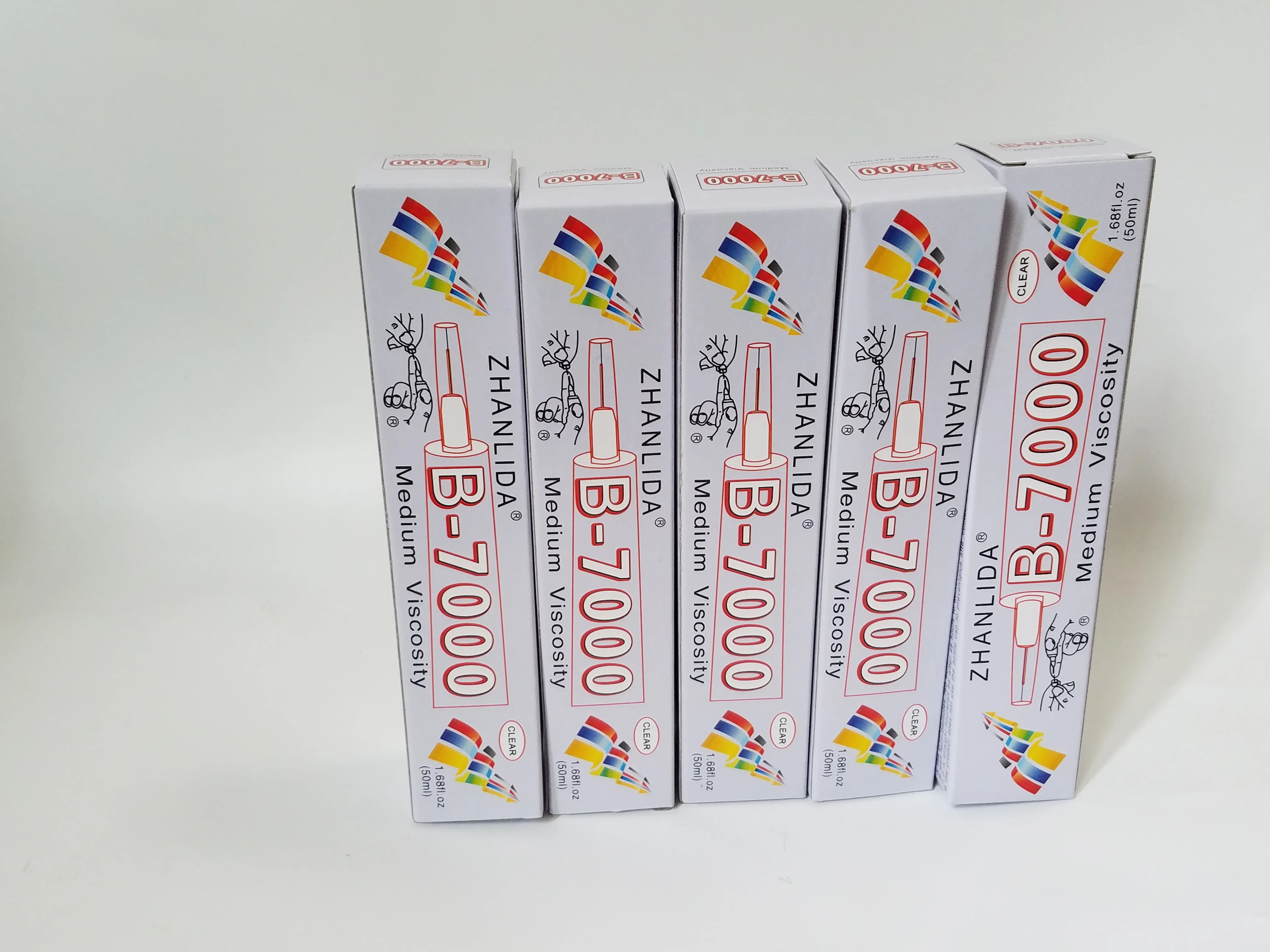 ZHANLIDA B7000 5 шт. 50 мл B-7000 многоцелевой клей Diy Ювелирные изделия Стразы для фиксации