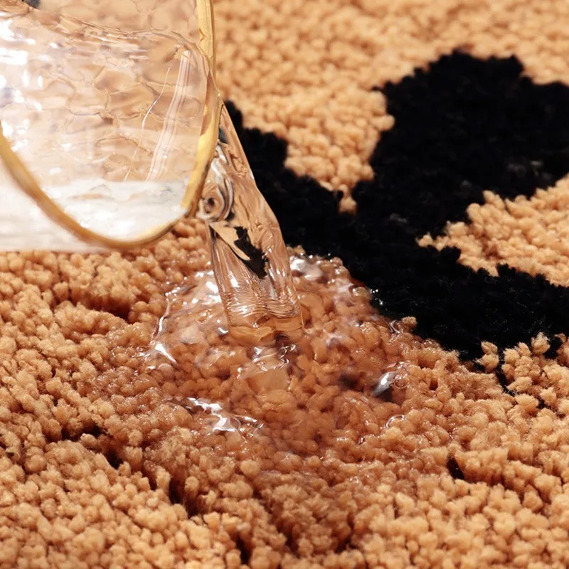 2020 мультяшный коврик для ванной Нескользящие коврики в виде подсолнуха кошки