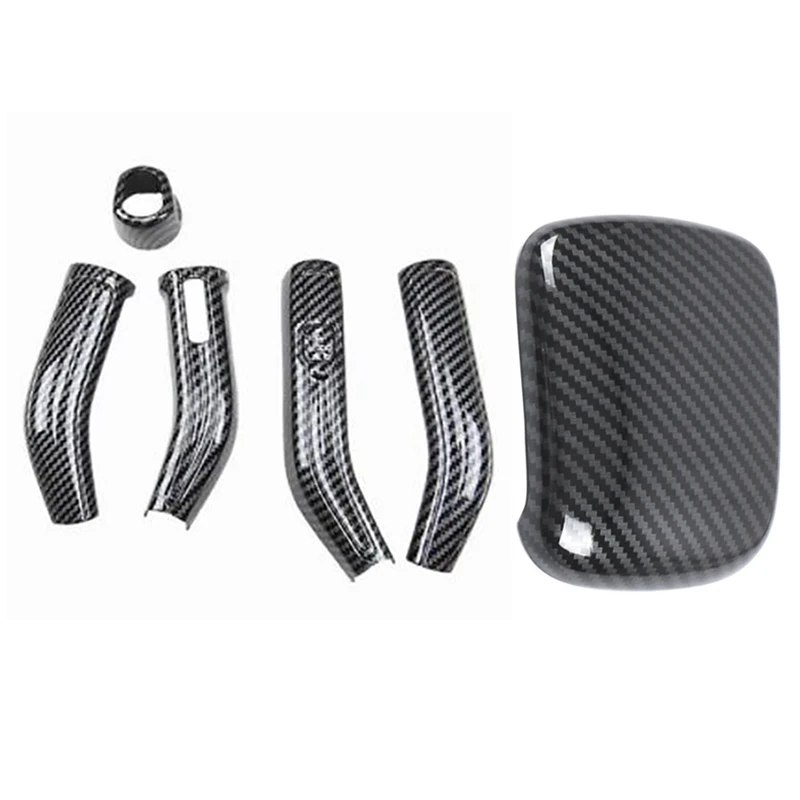 

Steering Wheel Shift Lever Wiper Rod Cover for Benz A B CLA GLB W177 V177 W247 2020 & ABS Car Gear Shift Knob Frame