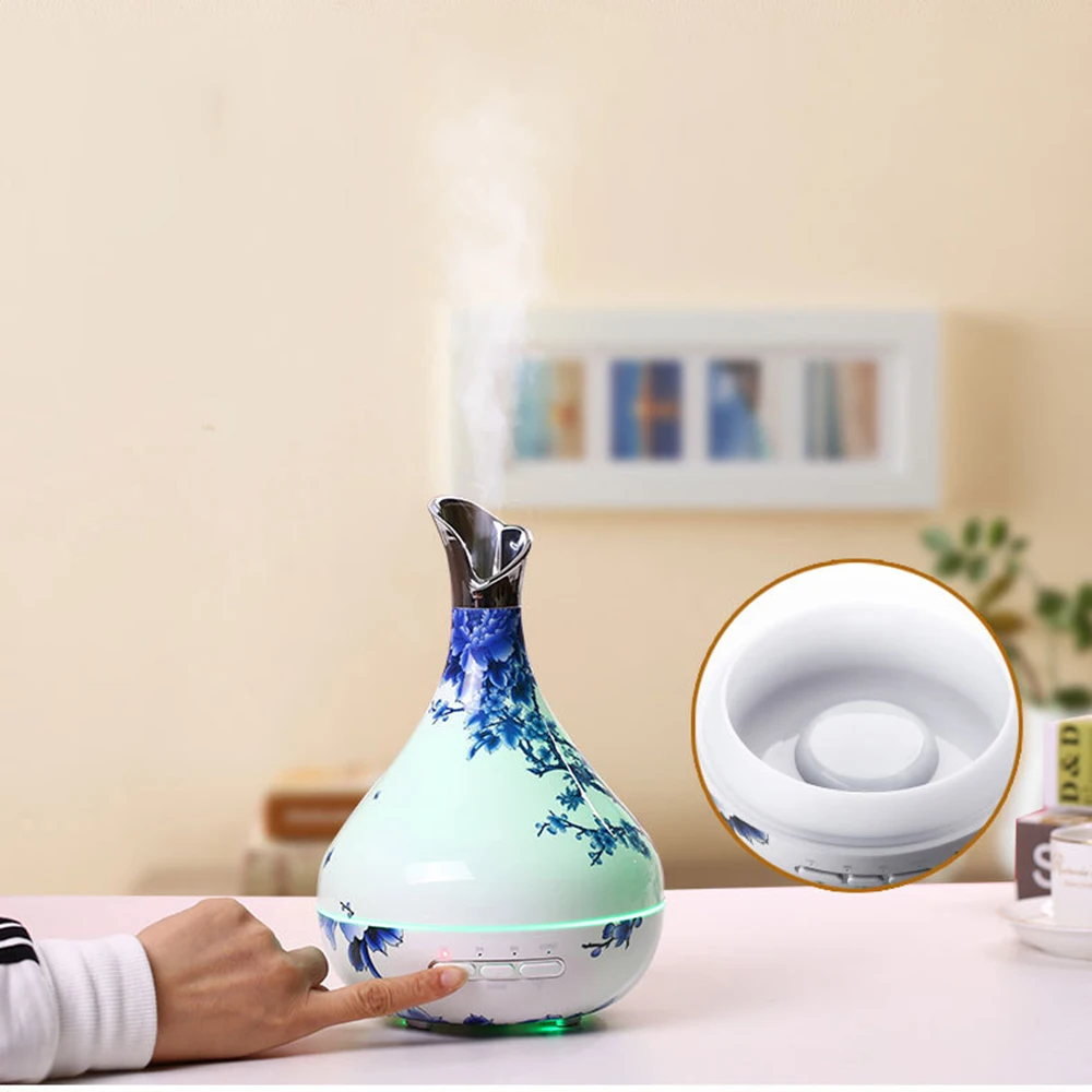 Ультразвуковой увлажнитель воздуха для дома и офиса 300 мл|Благовония курильницы|
