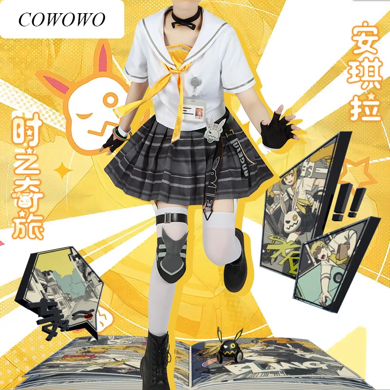 

[На заказ] игра король славы ангела странный путешествие по времени Лоули униформа косплей костюм Ролевые игры наряд повседневная одежда