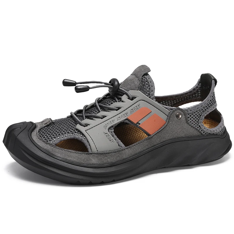 

for mens sandal s breathable hot sale men shoes slippers sandals beach casual male 39 size