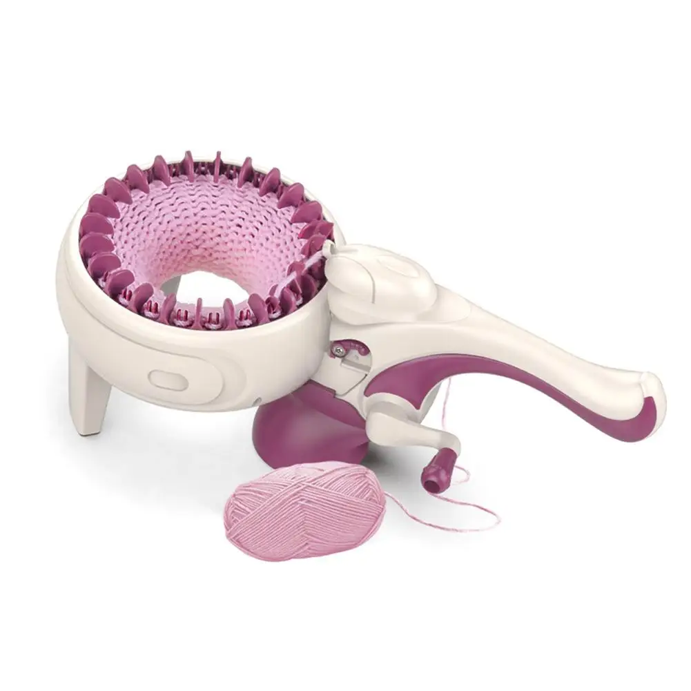 

24 Needle DIY Knitting Machine Smart Weaving Loom Round Hand Knitting Machines Knitting Board Rotating Knit Loom For Sock Hat