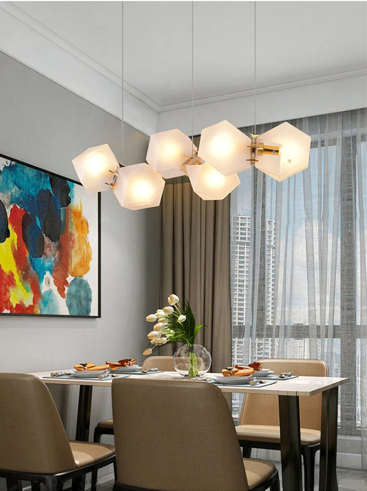 

modern design pendant light glass chanderlier E14 gold chanderlier gold pendant hanging lamp house lighting project lighting