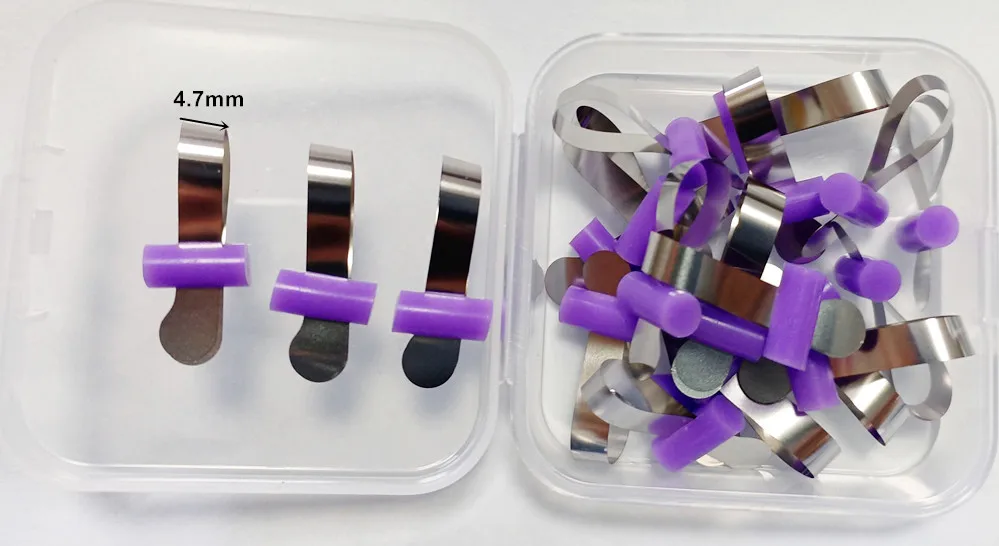 20 шт./лот зубная матричная лента Tofflemire Matrice Застревание SS резиновый фиксатор