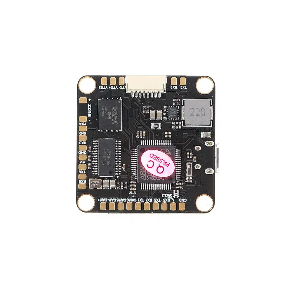 CLRACING F7 MPU6000 V2 F722 Контроллер полета 2-8S 5 V/3A BEC 32MB черный ящик DIY аксессуары запасные части
