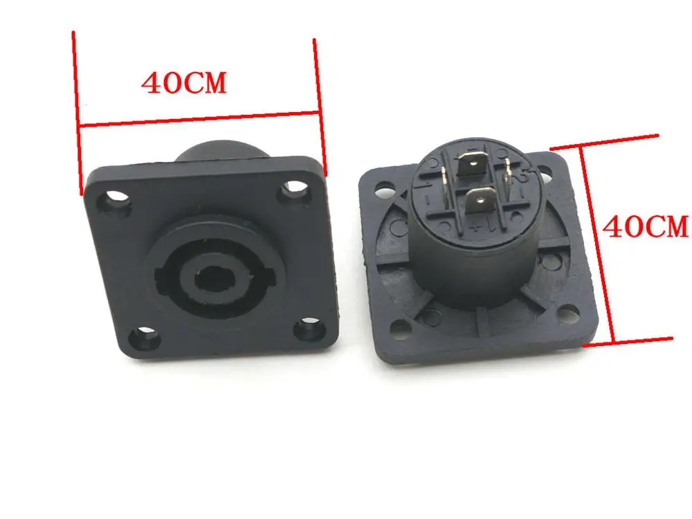 4 контактный громкоговоритель гнездо разъем аудио усилитель для PA Усилитель