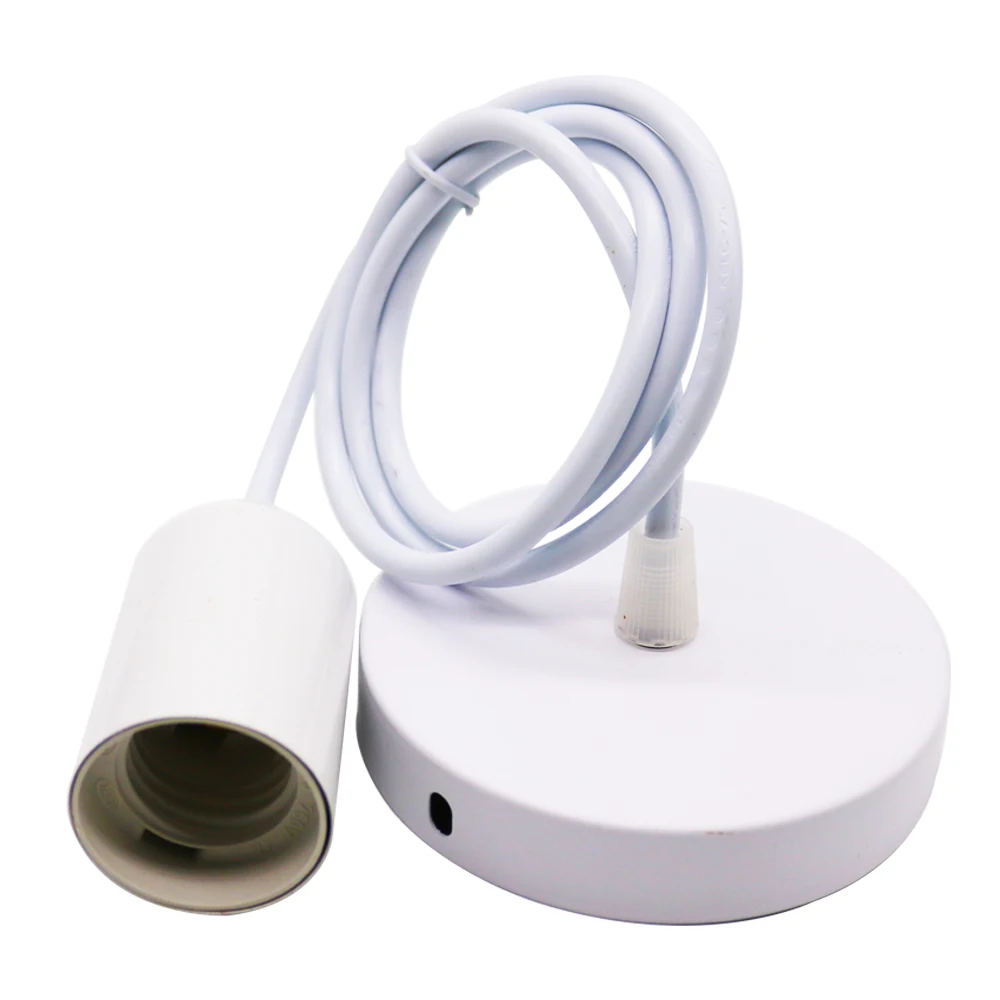 E27 Цоколь светильника потолочный Ретро подвесной светильник держатель лампы