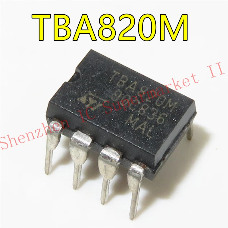 TBA820M Новый аудио усилитель мощности 8 контактный DIP|Интегральные схемы| |
