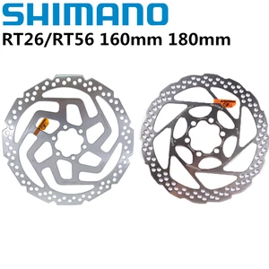 Shimano Deore RT56 RT26 160mm 180mm 6 Bolt Brake Disc  Mountain Bike Bicycle Rotor SM-RT56 M6000 MTB Bike Brake Disc 160MM 180MM