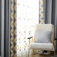 customized curtains for living room bedroom curtain fabric bei ou gentry modern jacquard seamless splicing