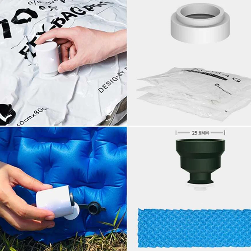 3-в-1 Портативный воздушный насос надуть/выкачать ультра светильник USB