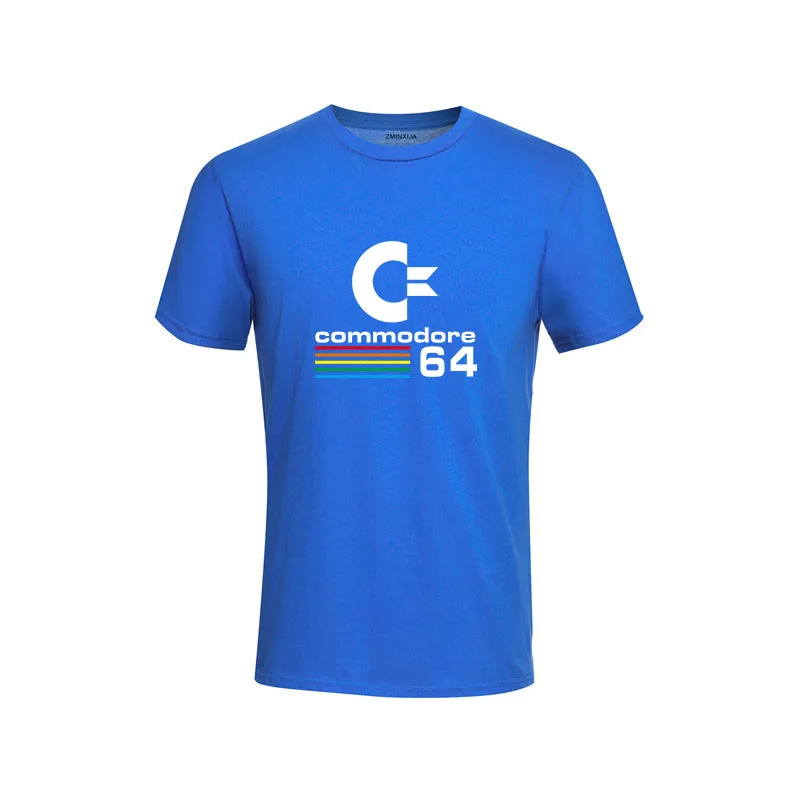 2 Летние Commodore 64 Футболки C64 SID Amiga Ретро 8-bit ультра классный дизайн винил футболка мужская Костюмы с короткий рукав - Цвет: 2