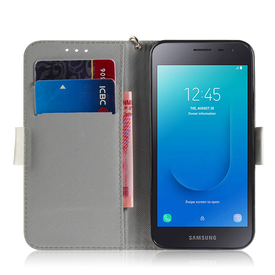 Подставка чехол для samsung Galaxy A7 чехол s A3 A5 S7 край сумки в форме милой кошечки с J3 J5 J2 Core J4 J6 плюс Чехол A9 Примечание 10