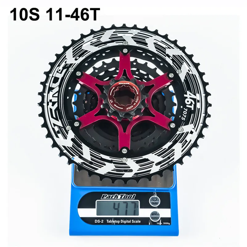 Zracing Alpha 10s 11s светильник для велосипеда 46T 50T 52T MTB дорожный велосипед свободного хода, CNC 10 11 Маховик скорости для SLX - Цвет: 10s 46t
