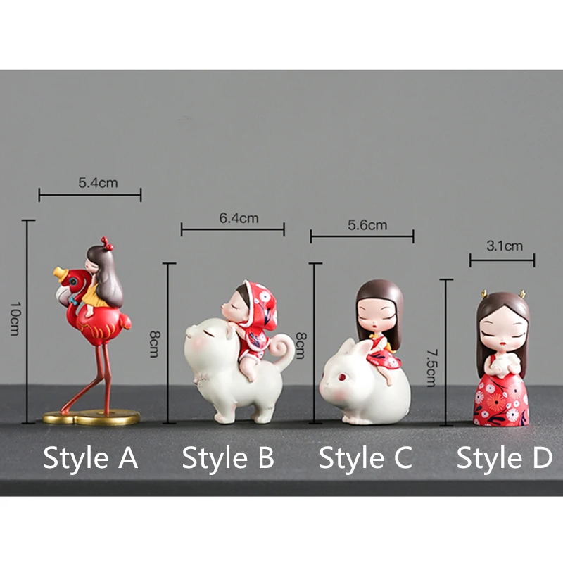 Аксессуары для украшения дома Современные кавайные европейские люди сказочное