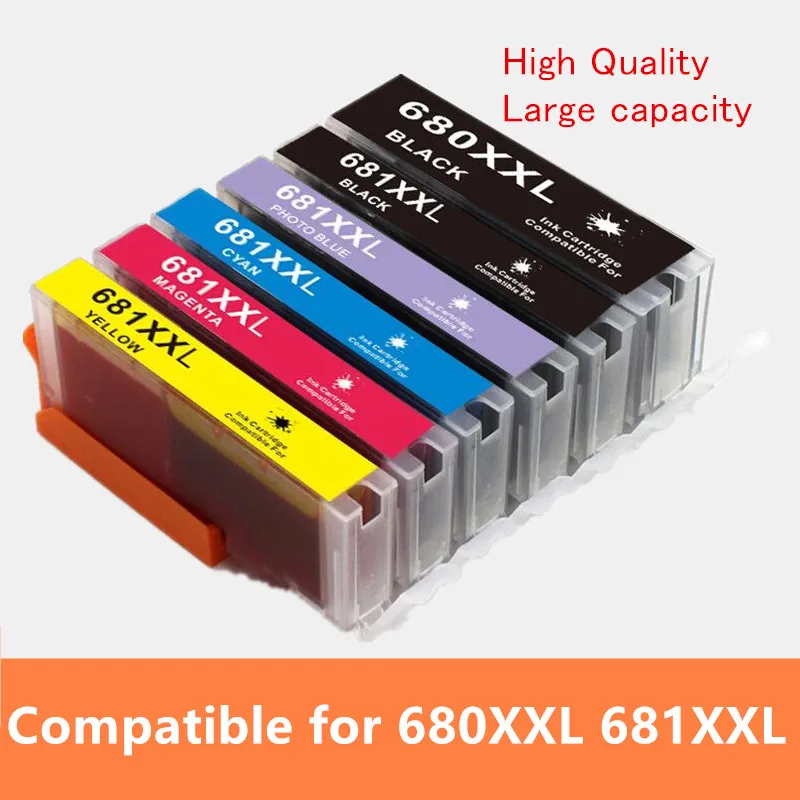 PGI-680 CLI-681 PGI680 680xl 680XXL 680 совместимый чернильный картридж для принтера Canon принтерам