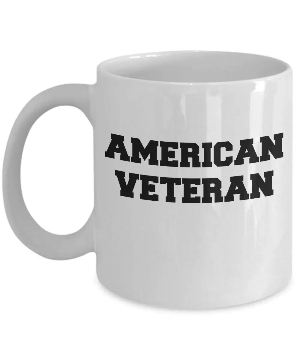 Забавная кофейная керамическая кружка американского ветерана|Кружки| |
