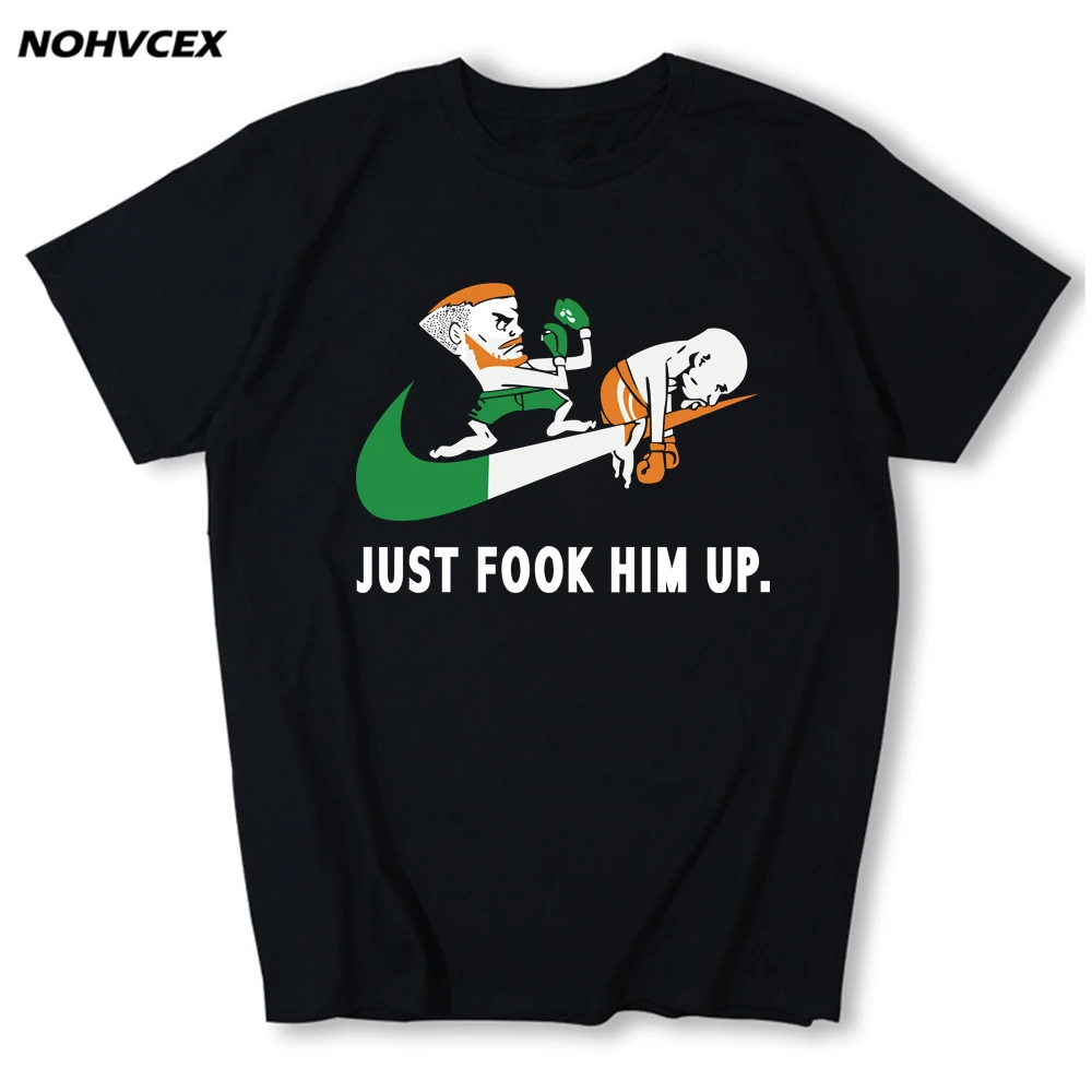 Конор Макгрегор Дублин выйти Мужская качественная брендовая одежда из хлопка