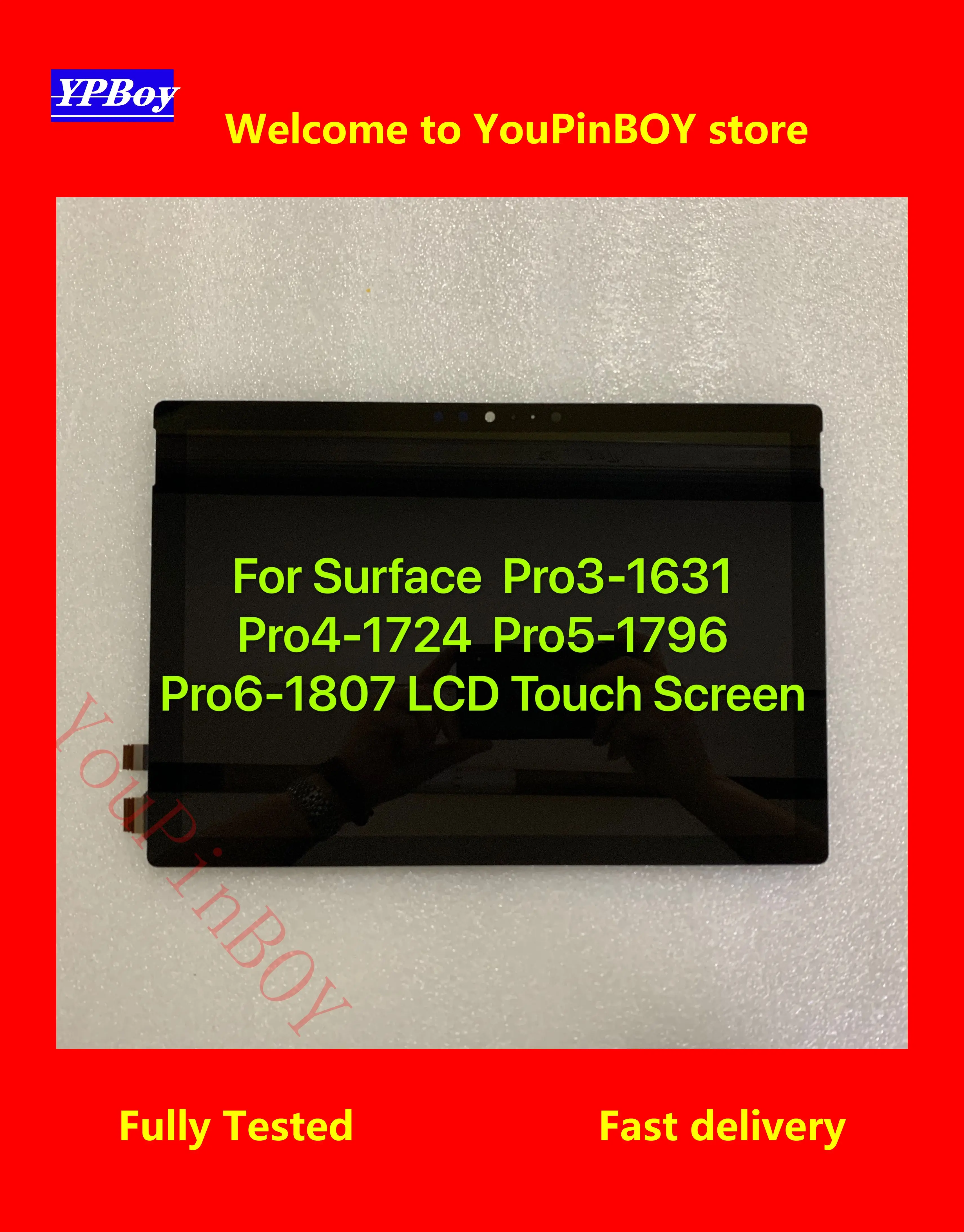 Для Microsoft Surface Pro3 Pro 3 1631 ЖК дисплей сенсорный экран дигитайзер сборка TOM12H20 V1.1 LTL120QL01