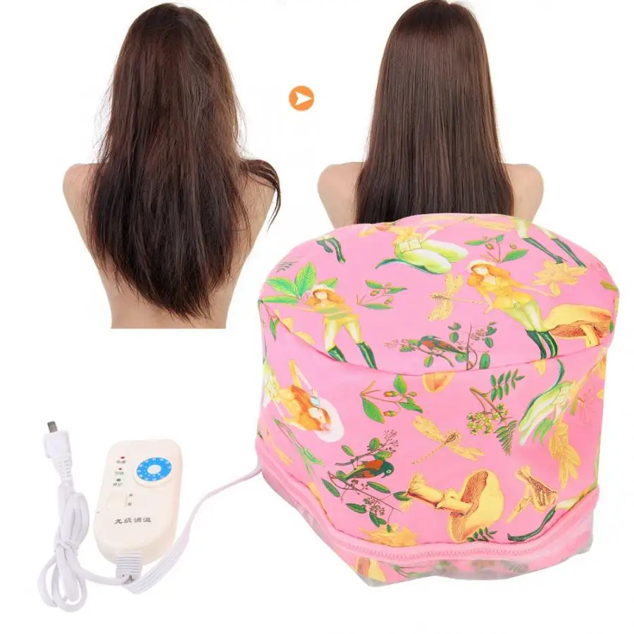 Колпачок электрическая маска для волос масляный нагревающий колпак уход за