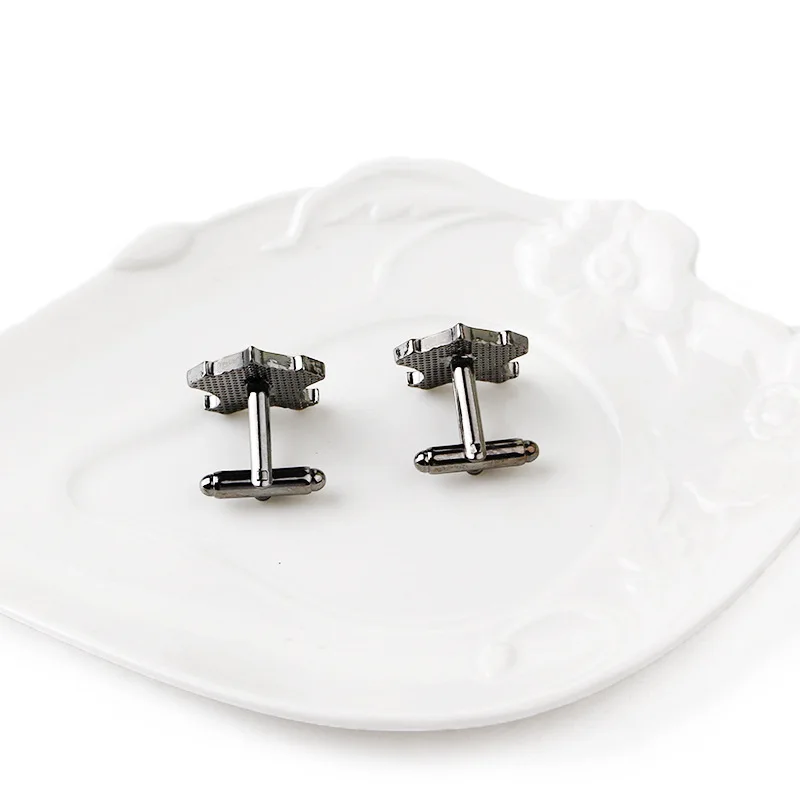 

Movie Jewelry H Badge Cufflinks For Men Fans Gifts Classic Vintage Trendy