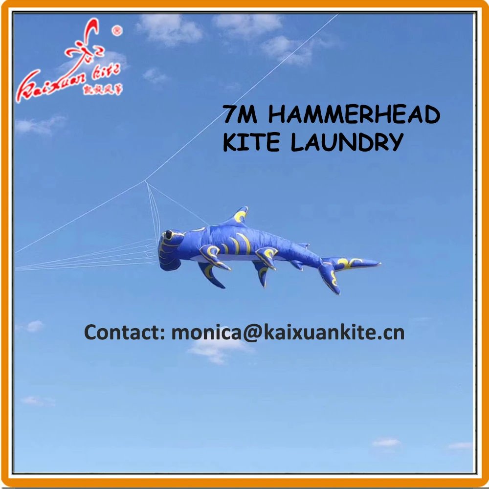 Стирка Морской Головы Акулы надувная лампа от Weifang kaixuan kite factory|Воздушные змеи| |