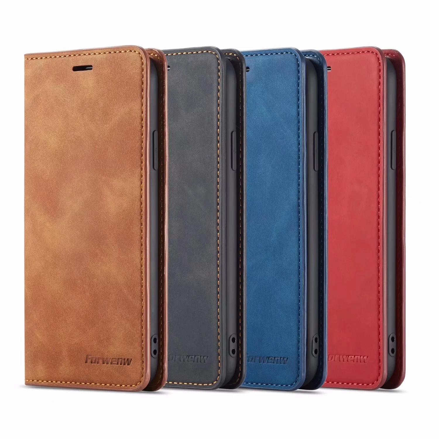 Кожаный чехол книжка для Samsung Note 10 9 S20 Ultra S10 S9 S8 Plus A01 A21 A51 A71 A81 A90 A50 A70 A30S A20|Бамперы| |
