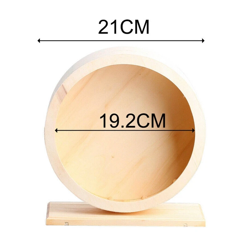 Деревянный бесшумный роликовый хомяк для бега колесо упражнений мышь еж