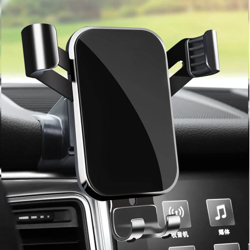 Car Mobile Phone Support Air Vent Mount Bracket Cell Phone Holder For Porsche Macan Cayenne Paramela Accessories 2017 2018 2020