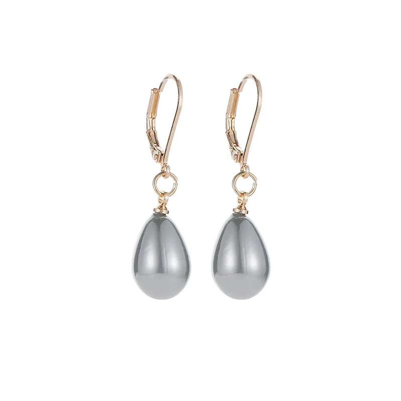 Brincos 2020 Simple Elegant Pearls Drop Earring for Women Dangle Statement Earrings | Украшения и аксессуары