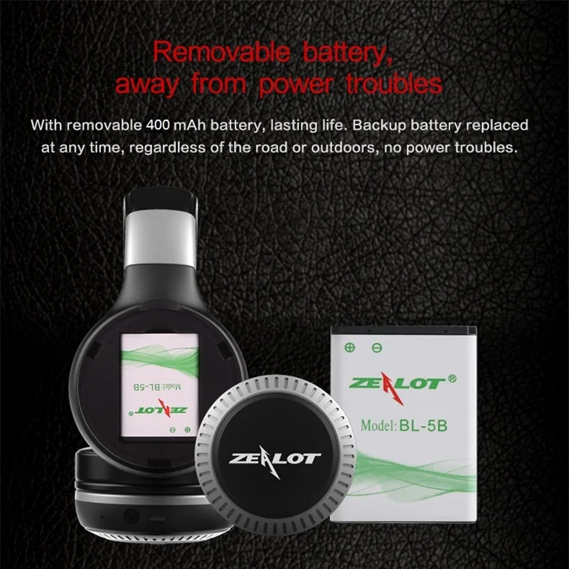 Bluetooth-наушники ZEALOT-B19