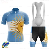 2021 argentina cycling clothing men mtb bike jersey set ropa ciclista hombre maillot ciclismo racing bicycle clothes cycling set
