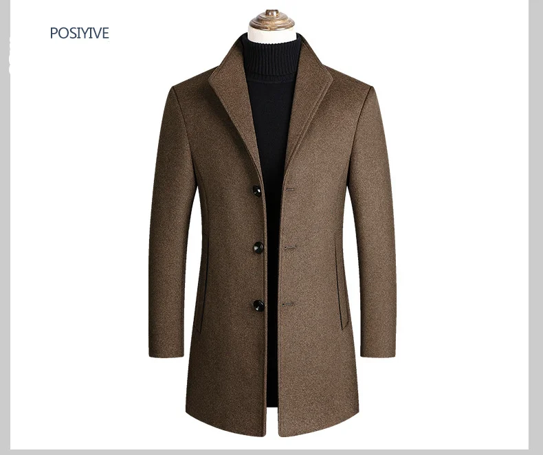 Лидер продаж 2021 Брендовые мужские шерстяные куртки наивысшего качества осень
