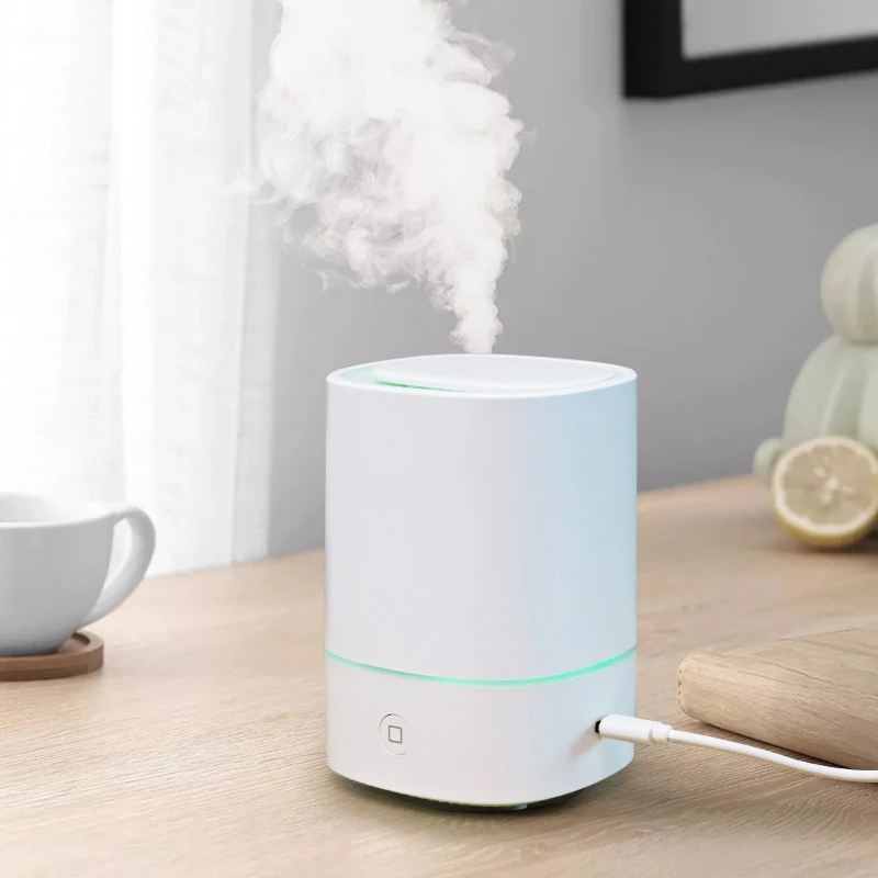 Air Humidifier 200ML Ultrasonic Mini Aroma Essential Oil Diffuser Mist Maker for Bedroom Home Car USB LED Night Lamp | Бытовая техника
