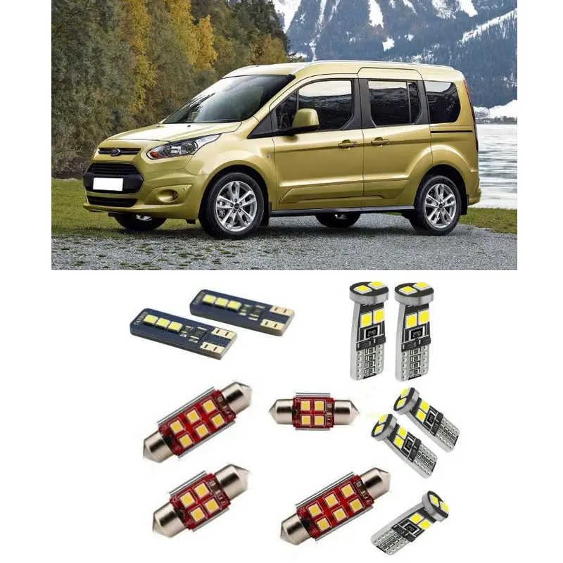 

Car Accessories Car Led Interior Light Kit For Ford Tourneo Connect 2013 - 2021 Error Free White 6000K Super Bright