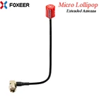 Приемник для видеооочков Foxeer Micro Lollipop, 5,7 ГГц, длинная версия удлиненная антенна, внутренняя игла SMA